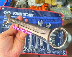 Bộ cờ lê vòng miệng hệ inch 14 chi tiết Kingtony 5/16 inch - 1 1/4 inch model 1214SR