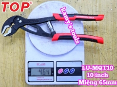 Kìm mỏ quạ 5 lỗ dài 10 inch Top LU-MQT10 mở miệng 65mm