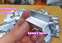 Khóa bọ sắt dùng cho dây đai sắt thép 16mm 19mm 32mm bán theo từng kg