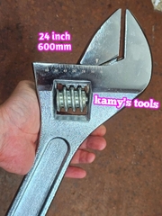 Cờ lê mỏ lết miệng 24 inch 600mm mở miệng 60mm kamytools