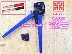 Kìm bấm cos năng lượng mặt trời MC4 2.5-4-6mm2 dài 270mm GKGJ A-2546B