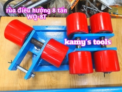 Con rùa chuyển hàng 8 tấn WQ-8T có tay cầm điều hướng 180