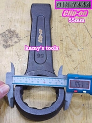 Cờ lê vòng đóng 55mm DIN7444 Clip-On CLO-22055