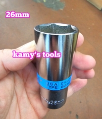 Tuýp 1/2 inch trắng dài Luxtop 25mm 26mm 28mm 29mm