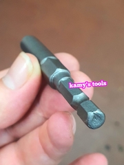 Mũi bắn đầu chụp bulong dài 80mm chuôi chân lục giác 5.5mm 6mm 7mm 8mm 10mm 12mm 14mm 15mm 16mm 17mm 18mm 19mm