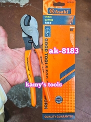 Kìm cắt cáp Asaki AK-8183 dài 10 inch 250mm cắt cáp đồng nhôm