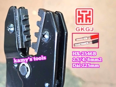 Kìm bấm cos năng lượng mặt trời MC4 2.5-4-6mm2 dài 9 inch 225mm GKGJ HS-2546B