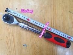 Cần siết tự động đảo chiều 1/2 inch TGT KING 72 răng cán có tăng đơ kéo dài 5 bậc chốt bi 300mm-430mm