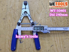 Kìm xoay mở piston phanh thắng đĩa heo dầu xe máy Wetools WT-50401 dài 240mm