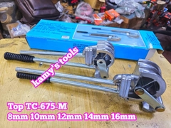 Dụng cụ uốn ống đồng mỏng Top TC-675-M cỡ 8mm 10mm 12mm 14mm 16mm gồm 2 chi tiết