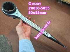 Cờ lê đuôi chuột tự động C-mart 46x50, 50x55 model F0030-4650, F0030-5055