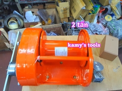 Tời quay tay 2 tấn Nitto nặng 26kg chưa bao gồm cáp, tải trọng nâng và kéo 2 tấn