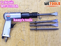 Máy đục hơi bê tông khí nén 7 chi tiết 190mm Wetools WT-03190A