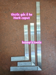 Thước ê ke đo góc vuông 25cm 30cm 50cm Hark Caput 250mm 300mm 500mm