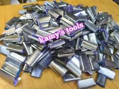 Bọ sắt khóa kẹp bấm đóng đai nhựa đai kiện hàng hóa bọ cuốn bọ gai 16mm 19mm (1kg)