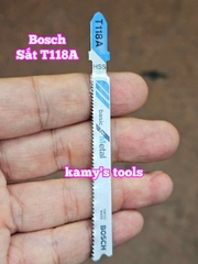 Bộ 5 lưỡi cưa lọng sắt kim loại T118A 2608631013 và gỗ T111C 2608630033 Bosch