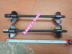 Dụng cụ cảo vam tháo lắp lò xo phuộc giảm xóc dài 370mm 15 inch màu đen kamytools CSCD-3712, cảo lò xo phuộc