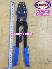 Kìm bấm cos Licota TCP-10081 dài 375mm 5.5-38mm2