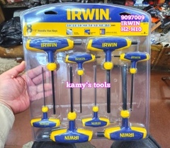 Bộ lục giác cán chữ T IRWIN 8 chi tiết 2mm-10mm 9097009