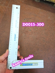 D0015-300 Thước ke góc vuông hợp kim nhôm 300mm C-mart