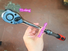 Cần siết tự động đảo chiều 1/2 inch TGT KING 72 răng cán có tăng đơ kéo dài 5 bậc chốt bi 300mm-430mm