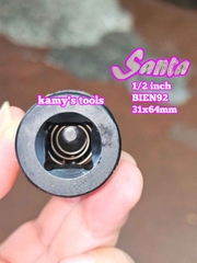 Đầu tuýp nối lắc léo đen gật gù xoay 360 độ Santa 1/2 inch dài 31x64mm BIEN92