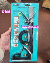 Thước đo góc ê ke góc vuông đa năng L+R+T dài 12 inch 305mm