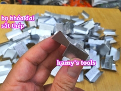 Khóa bọ sắt dùng cho dây đai sắt thép 16mm 19mm 32mm bán theo từng kg