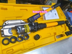 Kìm ép cos thủy lực HHY-510 TLP 16 tấn mở miệng 38mm đầu chữ C
