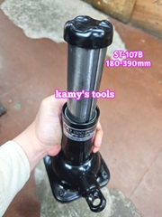 ST-107B Bộ kích quay tay 3 khúc con đội nâng gầm xe ô tô Toyota Innova, Fortuner, SUV, bán tải Stand Upright 180-390mm