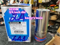 Đầu tuýp khẩu 3/4 inch 6 cạnh trắng dài 90mm 17mm 19mm 20mm 21mm 22mm 623517M 623519M 623520M 623521M 623522M