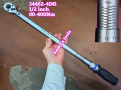 Cần siết lực Kingtony 1/2 inch 34462-4DG 80-400Nm dài 613mm, cần chỉnh lực