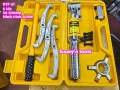 Cảo thủy lực 5 tấn Wetools DYF-5 mở 50-250mm, vam thuỷ lực 2 chấu 3 chấu 5 tấn