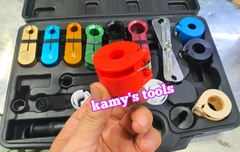 Dụng cụ tách ống lạnh và ống nhiên liệu tháo nối ống điều hòa ô tô 22 chi tiết