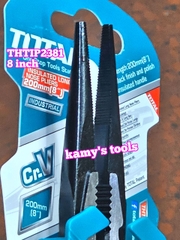 Kìm nhọn cách điện 1000v Total THTIP2381 dài 8 inch 200mm