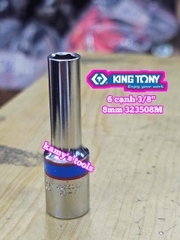 Đầu tuýp 3/8 inch 6 cạnh Kingtony 7mm 8mm 9mm 10mm 11mm 12mm 13mm 14mm 16mm 17mm 19mm 323507M 323508M 323509M 323510M 323511M 323512M 323513M 323514M 323516M 323517M 323519M