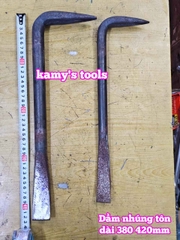 Dằm nhúng tôn dầm nắn tôn xà beng mỏ vịt sửa chữa tạo hình ô tô dài 380mm 420mm Kamytools KMT-33501 KMT-33502