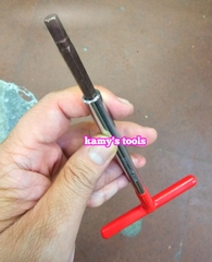 Lục giác cán chữ T Hotssman thép S2 4mm 5mm 6mm dài 230mm