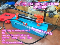 Bơm tay thủy lực CP-700 hiệu MODERN dây chống nứt, bơm nhanh gấp 2 lần