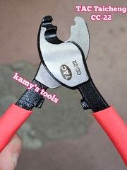 Kìm cắt cáp điện đồng nhôm 22mm2 TAC Taicheng CC-22 dài 160mm