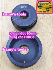 Khuôn đột lỗ tôn dùng cho bộ đột lỗ tôn thủy lực TLP HHK-8 size 22mm 27mm 34mm 43mm 49mm 60mm
