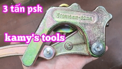 Cóc kẹp cáp, ngậm cáp, đớp cáp 3 tấn PSK model SD-3