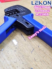Kìm bấm cos MC3 MC4 năng lượng mặt trời Lekon A-2546B dài 270mm 2.5-6mm2 cao cấp