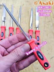 Bộ dũa giũa kim cương mini 6 cây Asaki AK-3903 cỡ 5mm 5x180mm