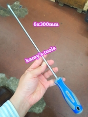 Tua vít bake dẹp kingtony ph2 6mm dài 300mm 12 inch model 14210212 14226512, tô vít