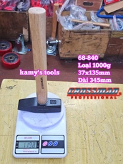 Búa đầu vuông dẹp cán gỗ Crossman 1000g model 68-840