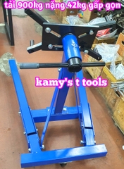 Giá đỡ treo tháo lắp máy động cơ 2000lbs 900kg xoay 360 độ gấp gọn được nặng 42kg không bao bì