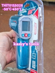 Máy đo nhiệt độ nhiệt kế hồng ngoại Total THIT0155028 -50°C-450°C, không sử dụng cho người trong y tế