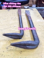 Dằm nhúng tôn dầm nắn tôn xà beng mỏ vịt sửa chữa tạo hình ô tô dài 380mm 420mm Kamytools KMT-33501 KMT-33502