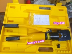 Kìm ép cos thủy lực TLP HHY-150 dạng chấm 11 tấn 14mm2-150mm2